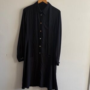 Louis Vuitton Black Shirt Dress